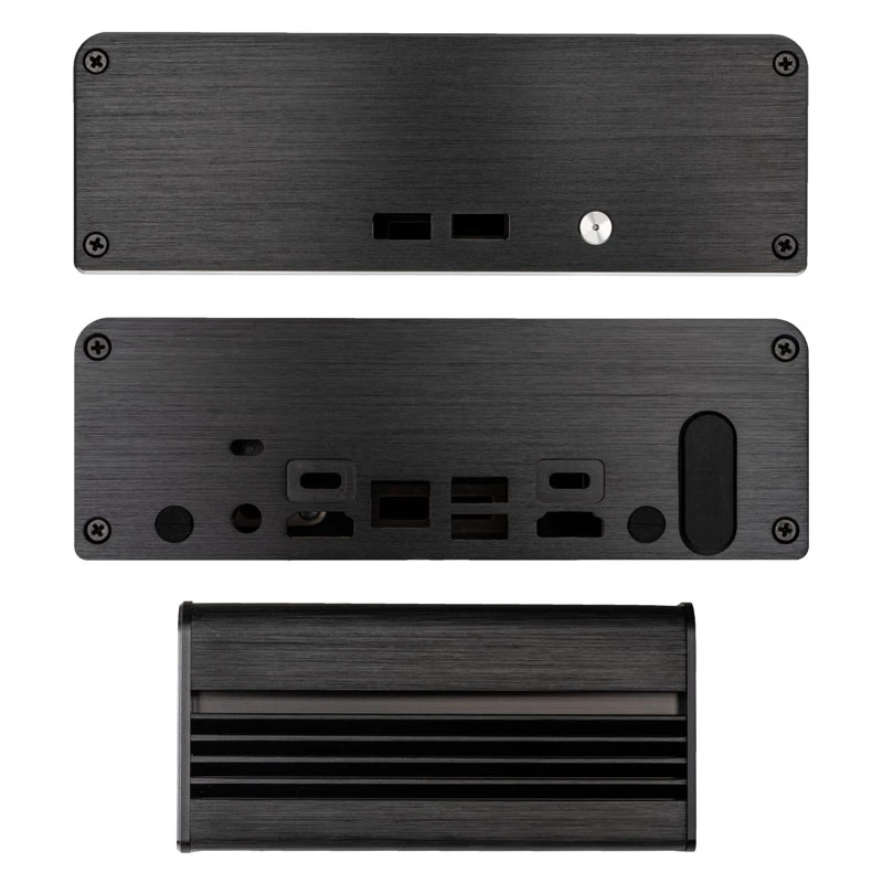 Akasa Newton CTN case UCFF per Intel NUC, nero (A-NUC75-M1B)
