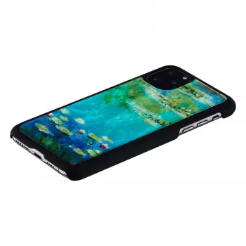 Custodia per smartphone iKins per iPhone 11 Pro Max – design ninfee, nero