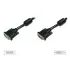 Cavo prolunga DVI-D DIGITUS 2 m, DVI-D su DVI-D, nero