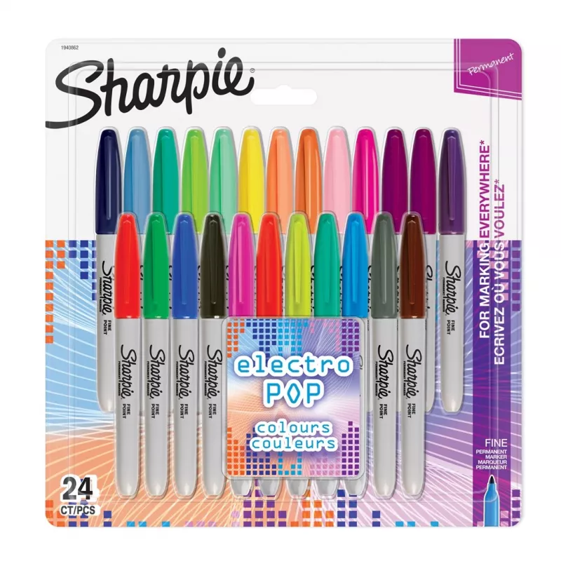 Pennarello fine Sharpie Fine 24 pz. multicolore