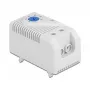 Termostato DELOCK 66823, custodia in plastica IP20, 30 W, 250 V, 10 A, 43×60×33 mm, blu/grigio