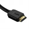 Cavo Baseus 2x HDMI 2.0 4K 30Hz, 3D, HDR, 18 Gbit/s, 8 m (nero)