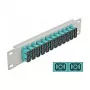 Patch panel fibra ottica DeLOCK 10 pollici 12 porte SC duplex acqua 1U grigio