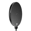 Caricabatterie Baseus CCED000001 per dispositivi mobili cuffie, smartphone nero USB ricarica wireless per interni