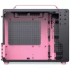 Jonsplus MATX Handle Case Z20 nero-rosa – case Mini/Micro/Flex-ATX con maniglia