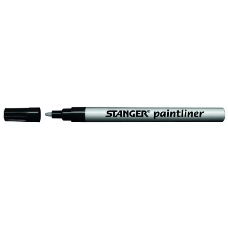 Marker Stanger Paintliner B10 punta argento 1–2 mm per marcatura precisa di linee