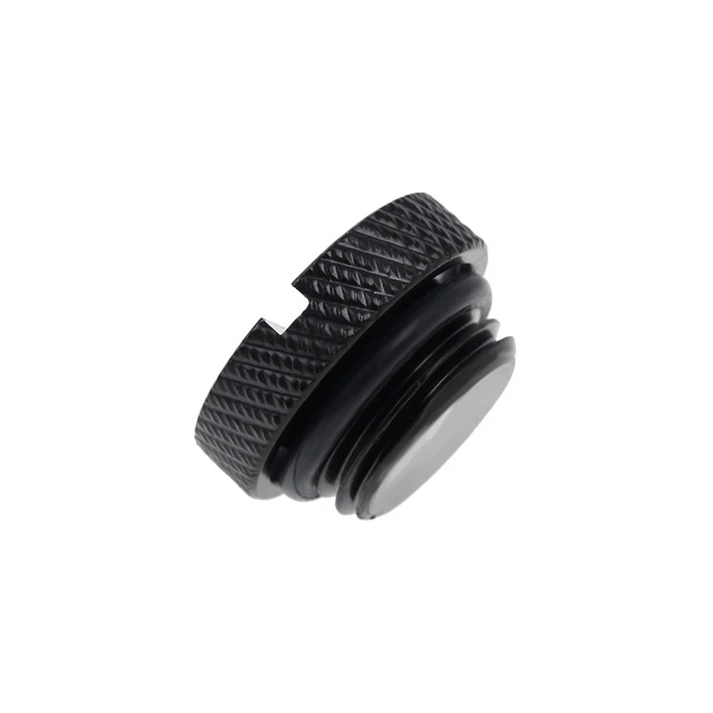 Alphacool Eiszapfen viti di chiusura G1/4 (tappi), nere, confezione da 6