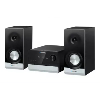 Microsistema audio per la casa BLAUPUNKT MS40.2BT — 2×50 W RMS, Bluetooth, CD, USB, HDMI ARC, ingresso ottico, display LED (nero)