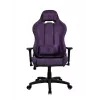 Sedia gaming Arozzi Torretta SoftFabric viola – design ergonomico, braccioli regolabili, schienale reclinabile