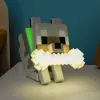 Lampada Paladone Minecraft Wolf GloBuddies