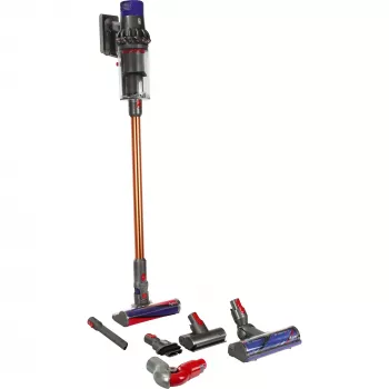 Aspirapolvere a bastone 2-in-1 Dyson Cyclone V10 Absolute a batteria ricaricabile a secco senza sacchetto rame, nichel