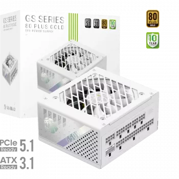 Alimentatore Gamemax, 80 PLUS, Gold | GS 650G WH | 650 W