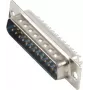 ShiverPeaks 79125-1 Spina a saldare D-Sub a 25 poli, maschio