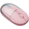 Mouse CANYON OnClick 24 BT/ wireless trasparente/rosa