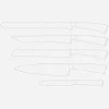 Set coltelli da cucina Berkel ELEGANCE acciaio inox 5 pezzi
