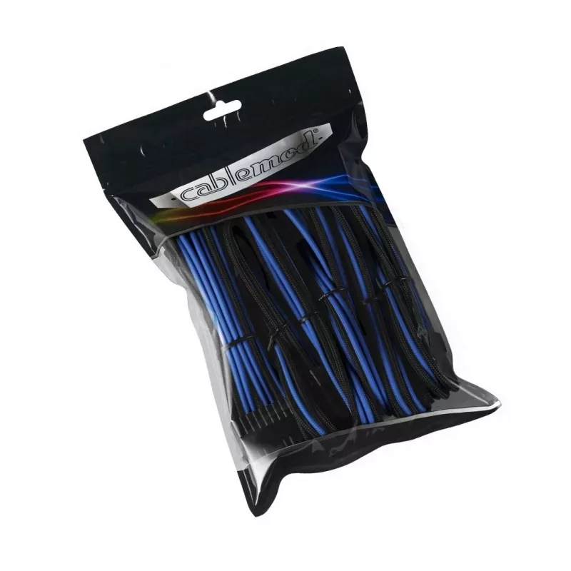 Cavo di alimentazione interno CableMod CM-PCAB-BKIT-NKKB-3PK-R nero blu 250mm