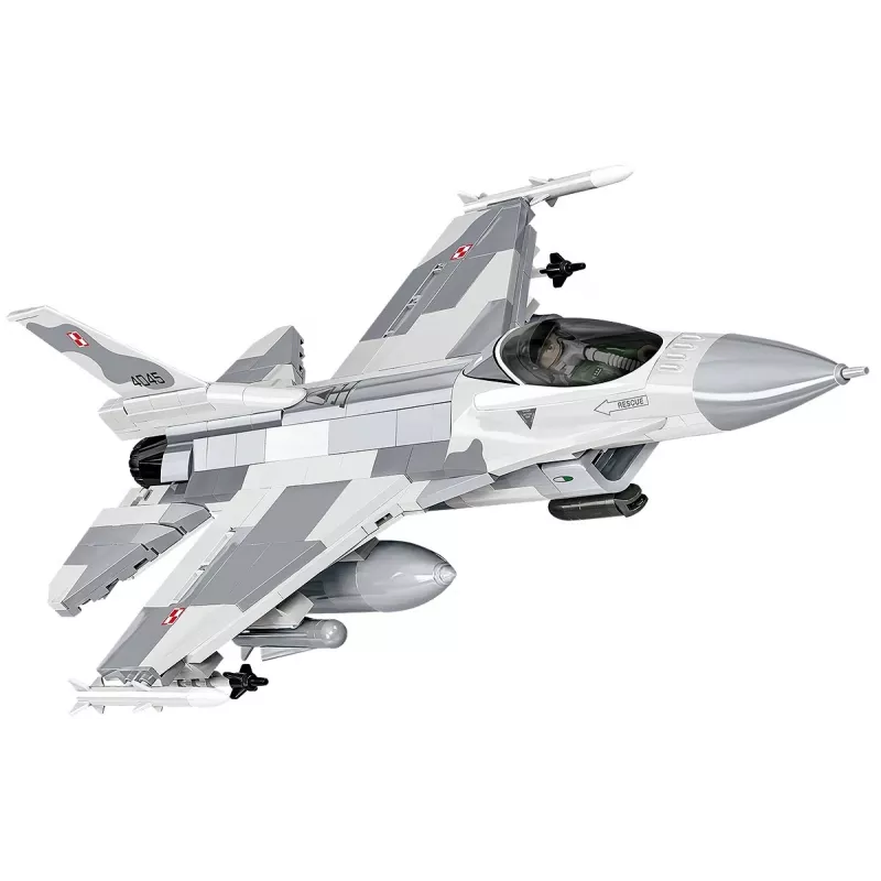 Set da costruzione Cobi F-16C Fighting Falcon – 463 pezzi, kit modello in scala