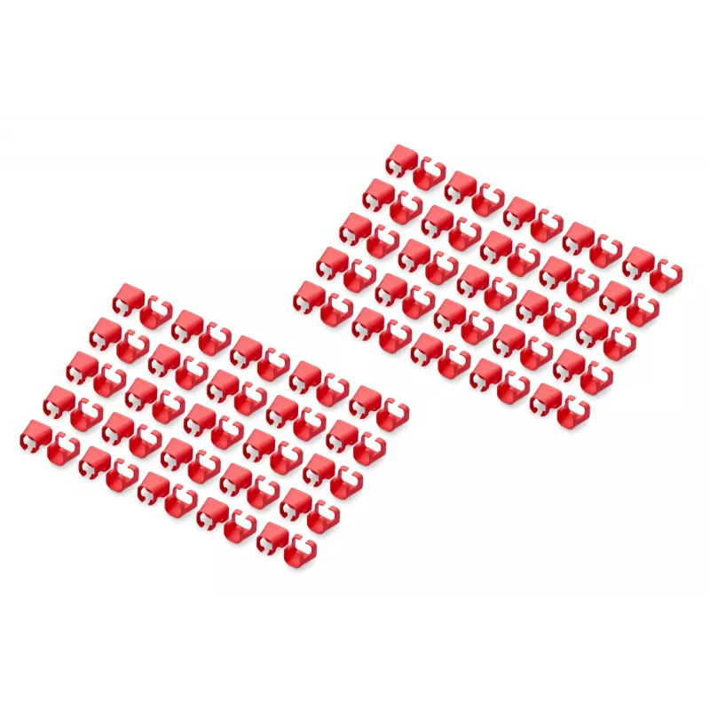 Clip di codifica colori Digitus A-CC-R rossa