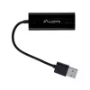Adattatore di rete Lanberg NC-0100-01 da USB 2.0 a RJ45 100 Mbit, cavo da 0,15 m