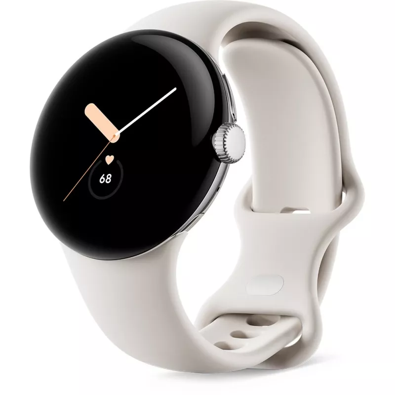 Google – Cinturino per smartwatch – Small / Large – gesso – per Google Pixel Watch (GA03264-WW)