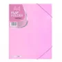 Coolpack cartella con elastico PP, A4, rosa pastello