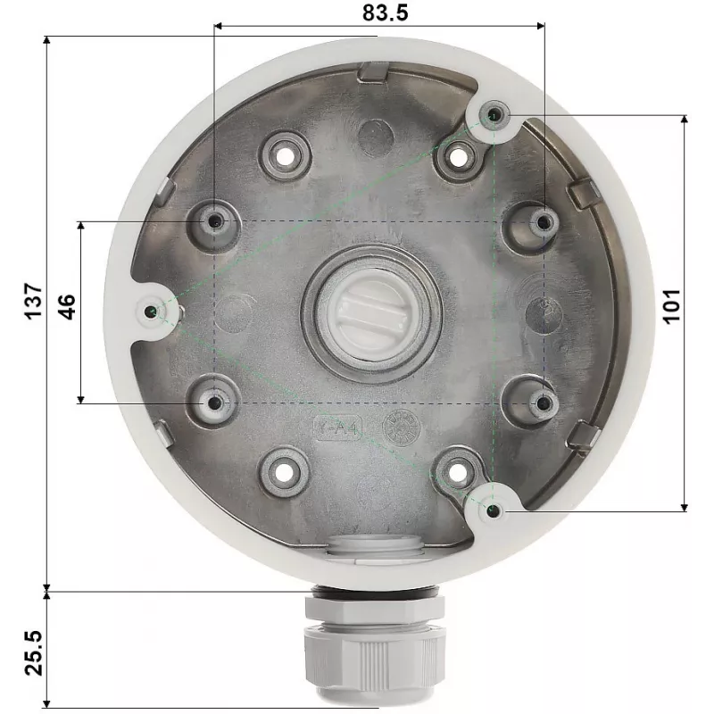 Supporto Hikvision DS-1280ZJ-PT6
