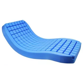 Materasso antidecubito riabilitativo Polyplot, 90 x 200 x 14 cm, blu