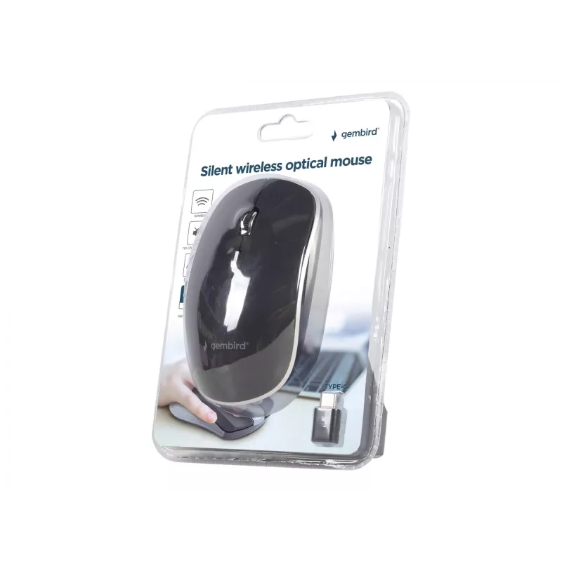 Mouse ottico wireless con ricevitore USB-C
