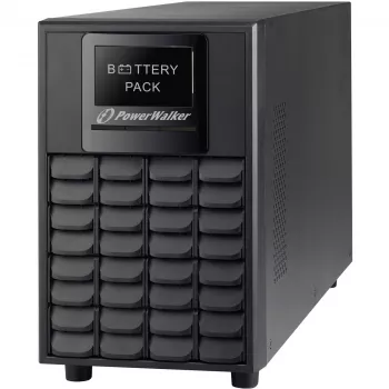 Armadio batterie UPS PowerWalker BP A24T-4x9Ah — 4× 12 V 9 Ah, nero, 126×397×221 mm