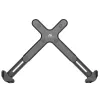 Supporto da scrivania per notebook MACLEAN MC-836 — regolabile in altezza, design ergonomico, nero, per uso orizzontale del laptop (58,5×236×320 mm)