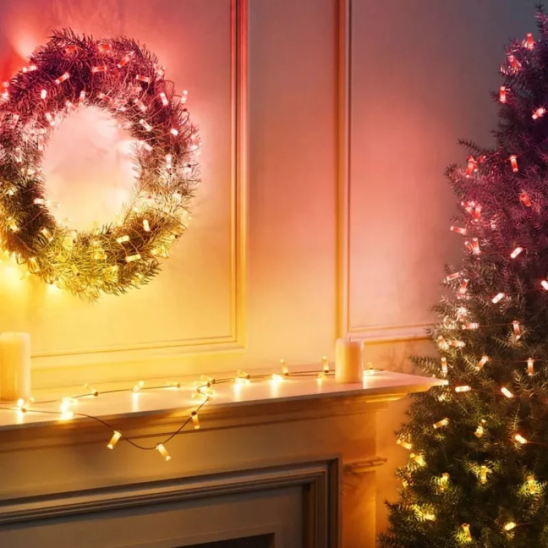 Twinkly Candies candele LED per albero di Natale TWKC100RGB-T 6 m a forma di candela