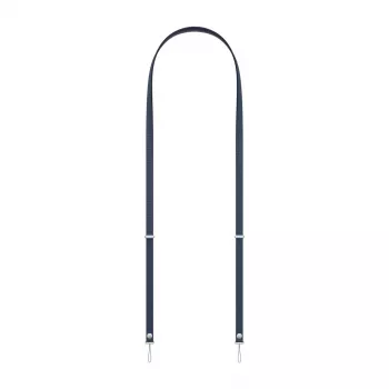 Tracolla Apple Crossbody Strap blu — lunghezza 2,08 m, rPET e acciaio inox