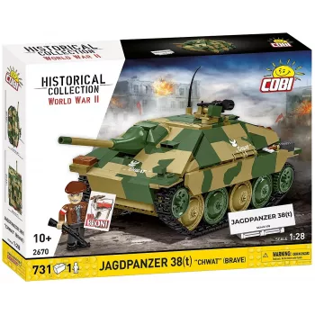 Set di costruzioni Cobi Blocks Jagdpanzer 38t Brave, 731 pezzi