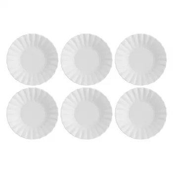 Set piatti fondi LA PORCELLANA BIANCA Ducale White, 6 pezzi, 22 cm