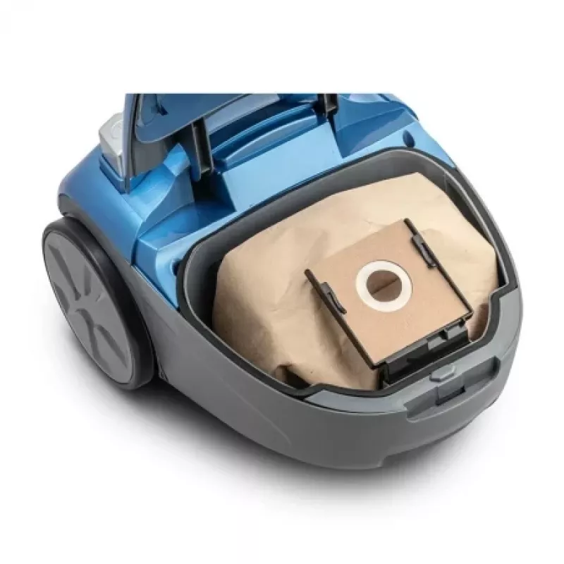 Aspirapolvere senza sacchetto ZELMER ZVC032P blu 1200 W, design a bidone compatto