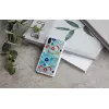 Custodia smartphone iKins per iPhone XS / iPhone X S – bianco poppin rock cover posteriore protettiva