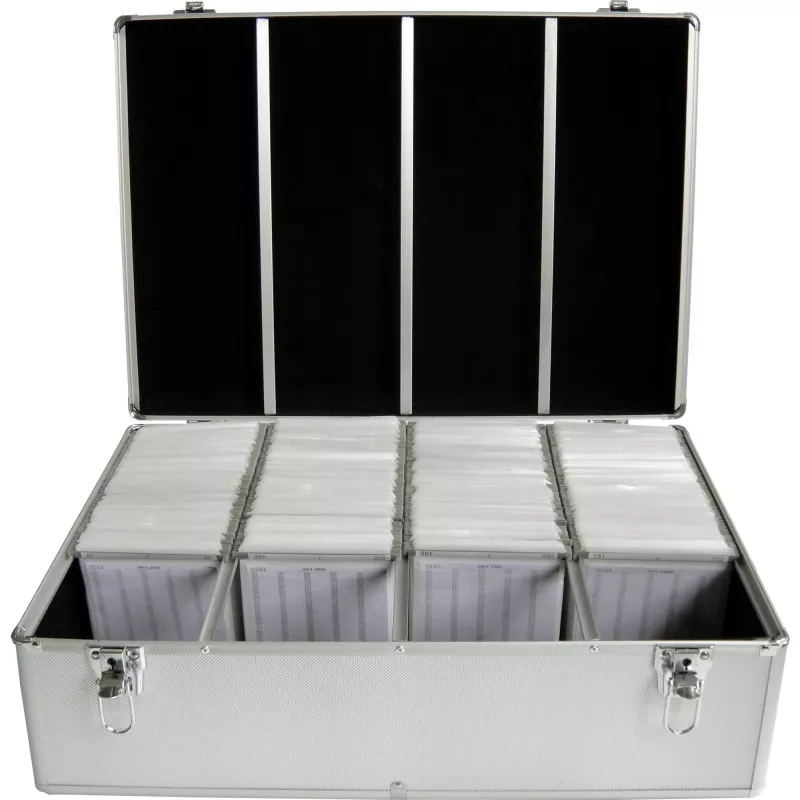 Custodia MediaRange BOX78 per 1000 dischi argento