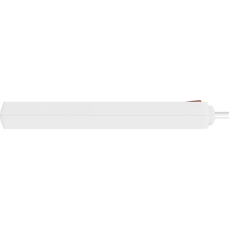 Prolunga elettrica Wentronic 38845 5m 6 prese CA per interni bianco