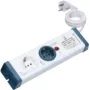 Protezione da sovratensione Bachmann 924.164 blu bianco 2 prese AC 230V