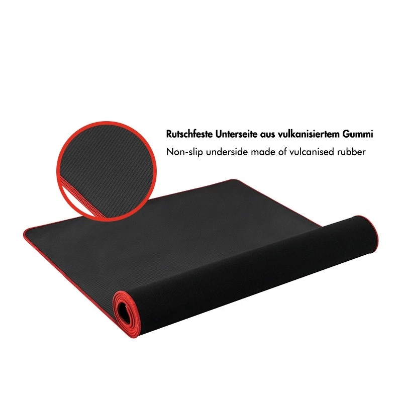 Tappetino per mouse gaming XXXL, nero