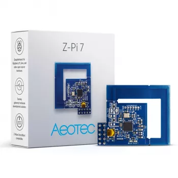Interfaccia USB Z-Wave Plus AEOTEC Z-Pi 7 (AEOEZWA025) — controller Z-Wave per integrazione Raspberry Pi