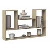 BILBAO 4P mensola pensile 100x16x60 cm rovere sonoma