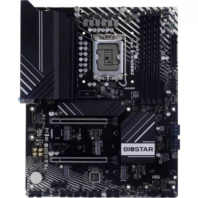 Scheda madre Biostar Z890AX-E Pro, Intel Z890, LGA 1851, ATX, DDR5