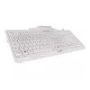 CHERRY KC 1000 SC Tastiera con smartcard cablata grigio chiaro USB QWERTY UK