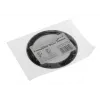 Filtro antipolvere DEMCiflex 80 mm rotondo - nero/nero