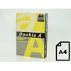 Carta colorata Double A, 80g, A4, 500 fogli, Lemon