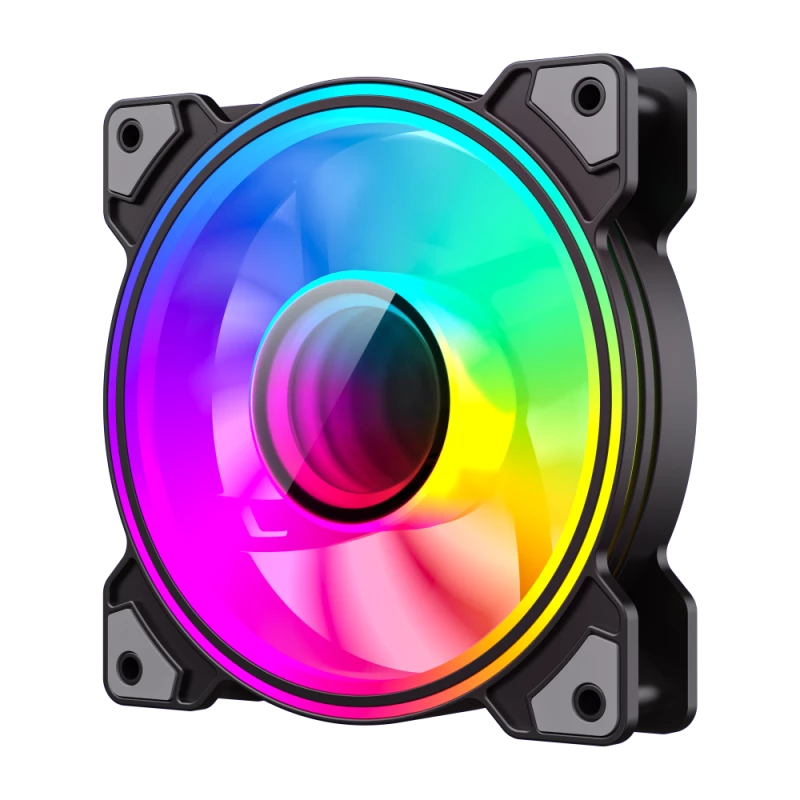 Gamemax | Ventola per case | DUAL RING INFINITY | Nero