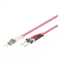 Cavo patch fibra ottica Duplex OM4 (Multimode, 50/125) LC/ST, 5m, Good Connections® (LW-805LT4)