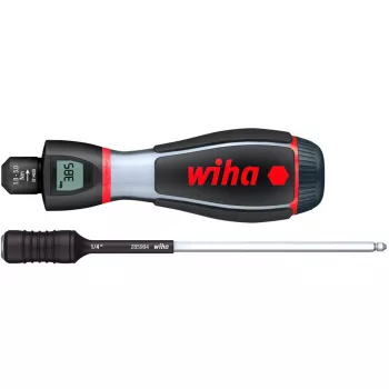 Cacciavite dinamometrico multibit manuale Wiha 36888 — larghezza 40 mm, lunghezza 134 mm, peso 373 g