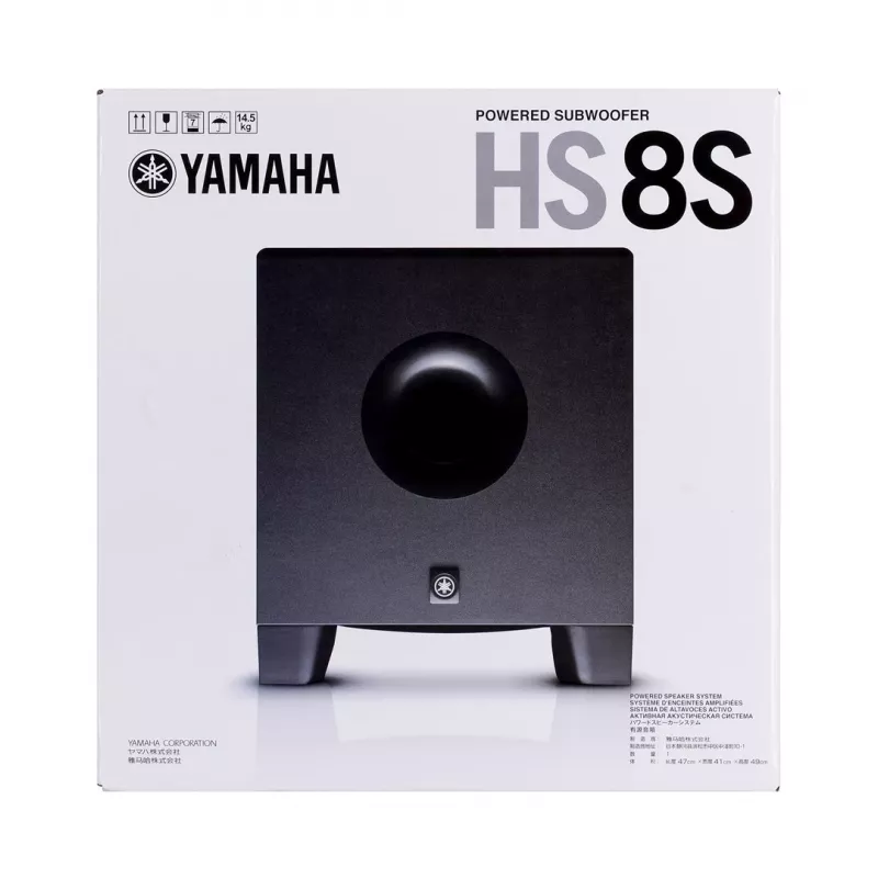 Subwoofer Yamaha HS8S nero 150 W